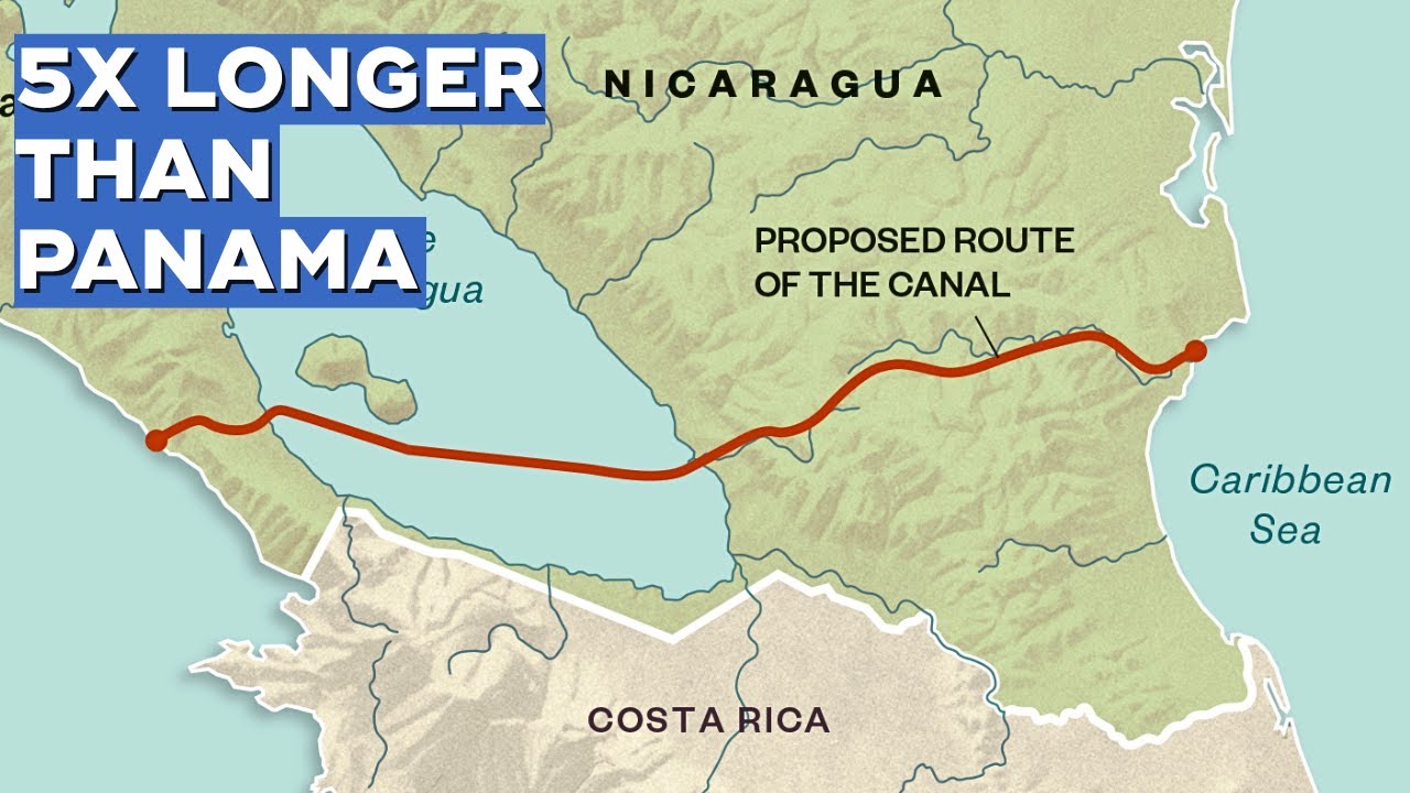 The Nicaragua Canal: The $60 Billion Megaproject That Disappeared