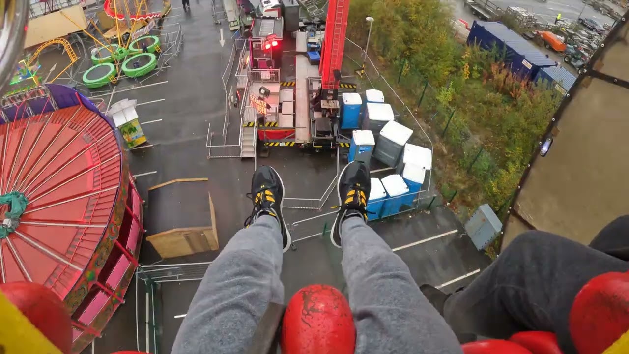 Stealth Bomber- (Elliot Cubbins) onride 2 Cullens Halloween Carnival October 2024