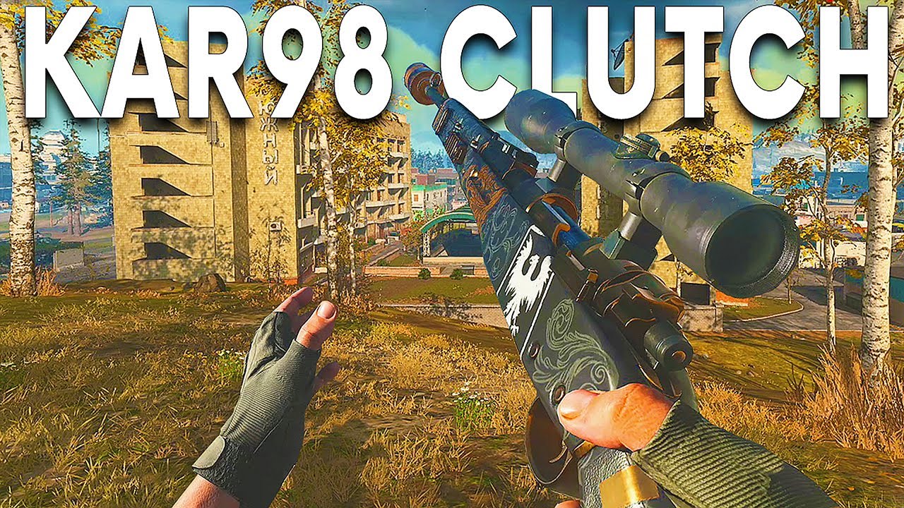 Clutch Kar98k Plays - Warzone