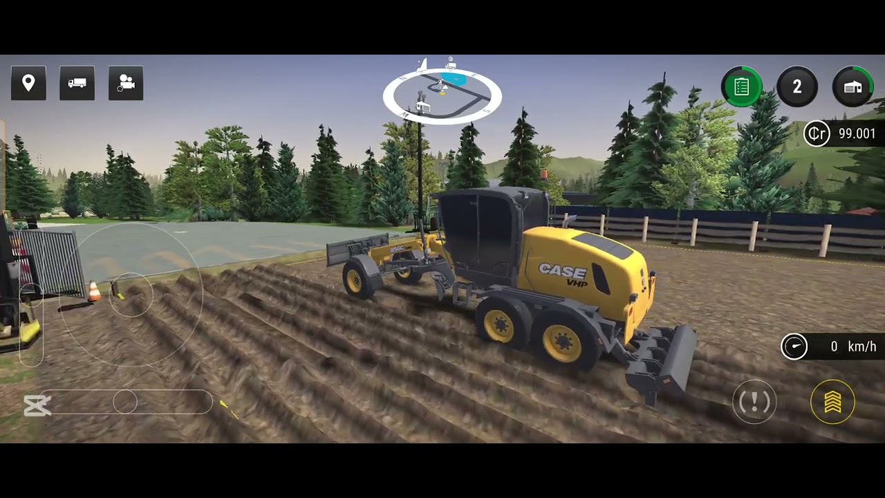 PLOUGHING THE FIELD WITH A MOTOR GRADER/CONSTRUCTION SIMULATOR 3 PART 3