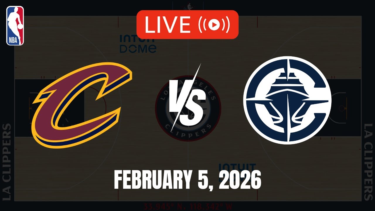 NBA LIVE! CLEVELAND CAVALIERS vs LOS ANGELES CLIPPERS | 2025-26 NBA SEASON | Feb. 5, 2026 | NBA 2K26