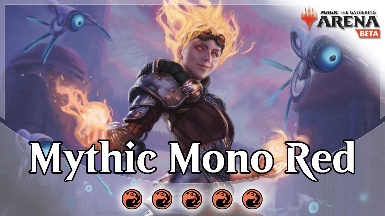 Mono Red Mythic Ranked #1 Competitive Deck Guide for MTG Arena