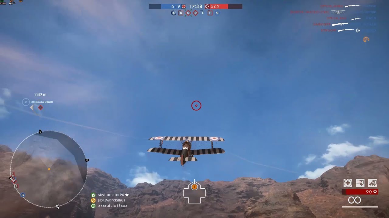 Battlefield 1 Dogfighting: Recovering from a Bad Defensive Position