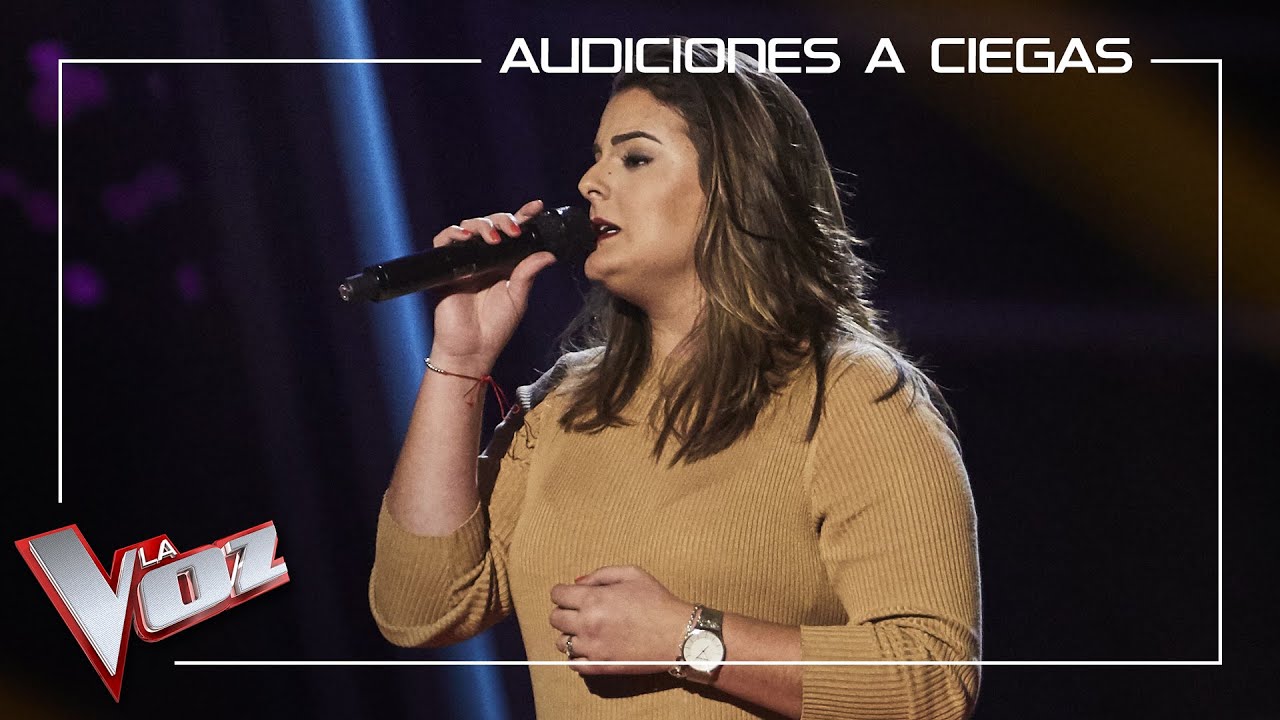 Alba Pérez canta 'Algo contigo' | Audiciones a ciegas | La Voz Antena 3 2020