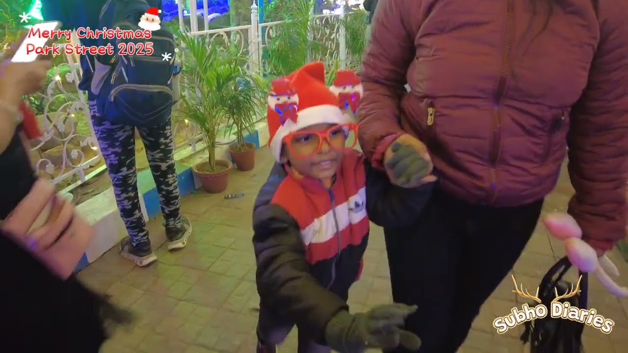 Christmas 2025 কলকাতা ক্রিসমাস ফেস্টিভ্যাল Kolkata Park Street  Allen Park  #Christmas  #xmas