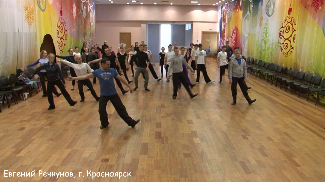 Стилизация русского танца. Педагог класса - Евгений Речкунов
