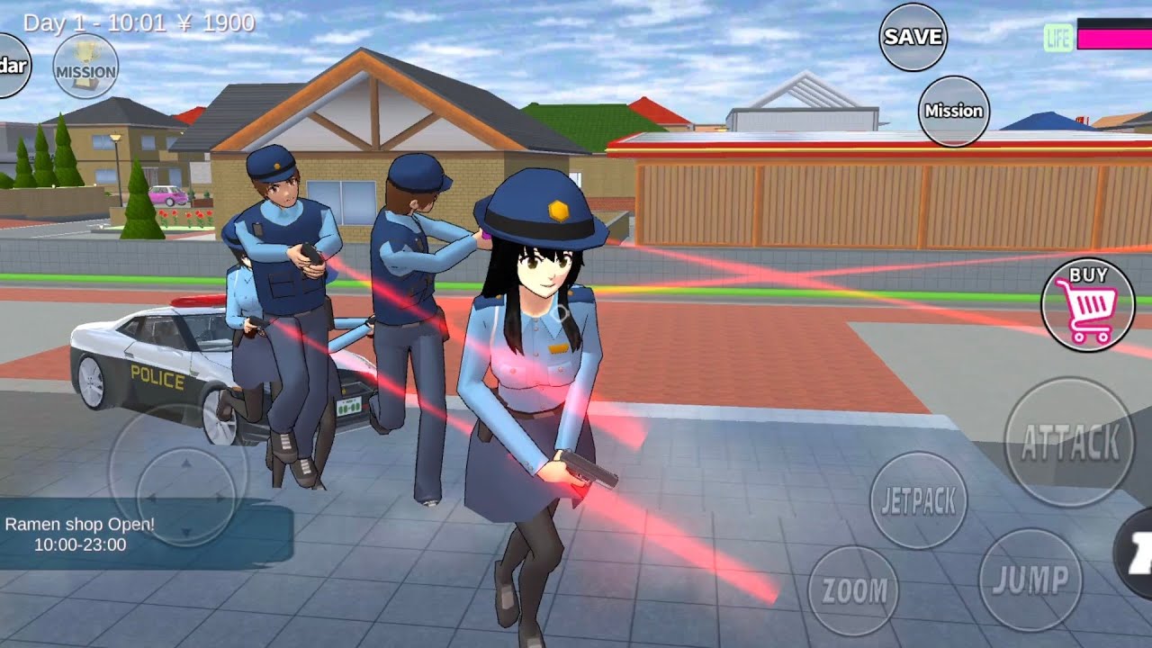 HOW TO PLAY POLICE KOBAN 🚔‼️ ATTACK A BOSS TAX OFFICER CAT BUTLER EP.2 || SAKURA SCHOOL SIMULATOR