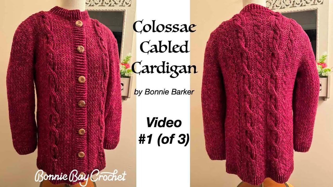 Colossae Sweater Part 1: the back