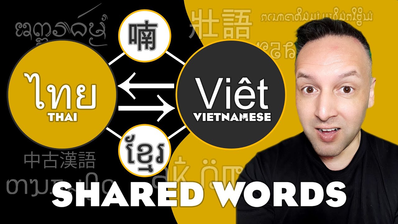 Thai ไทย⇔Vietnamese Tiếng Việt - How much Shared Vocabulary? Speed up Learning New Words 粵語 越語 泰語