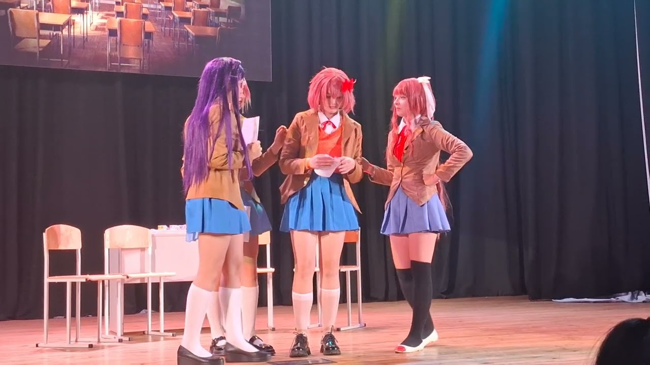 Докі-Докі Літературний Клуб - косплей сценка (Doki Doki Literature Club cosplay)