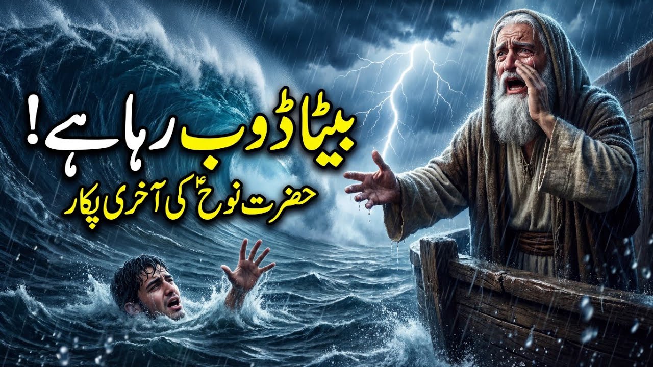 950 Saal Ki Dawat… Magar Beta Na Bach Saka | Hazrat Nuh (A.S) Ka Dardnaak Waqia