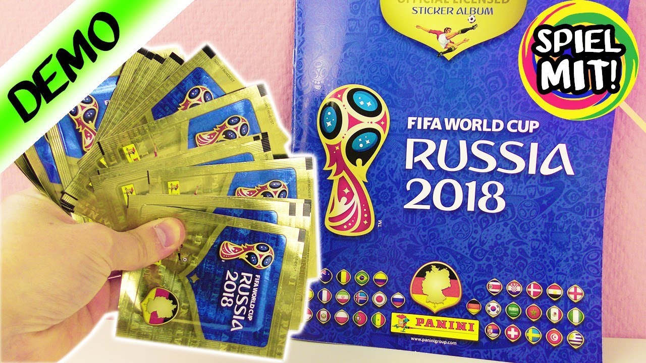 2018 PANINI Sticker Album Russland WM - Kaan öffnet 20 Packungen auf einmal! Seltene Sticker dabei?