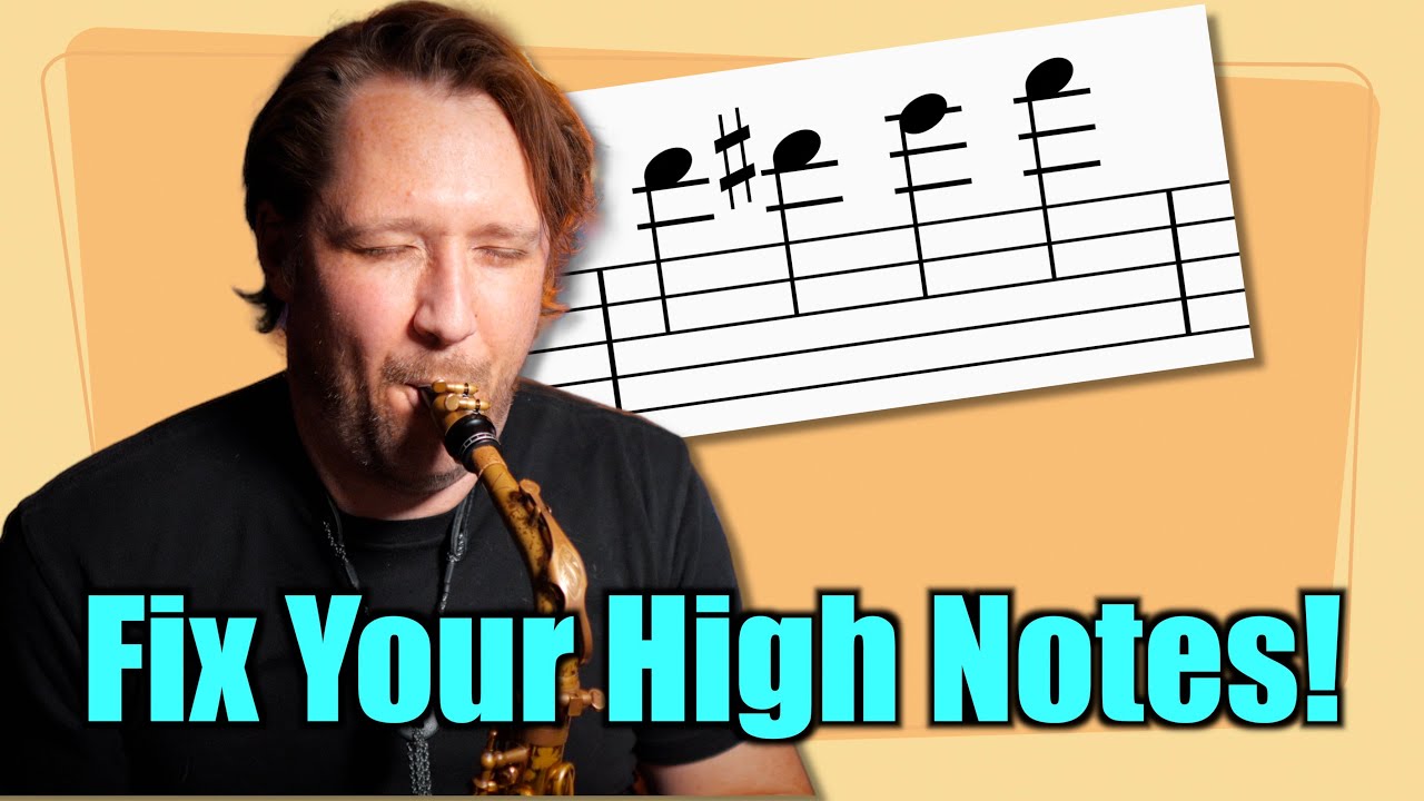 The EASY Way to Play HIGH NOTES! (and make them sound good!)