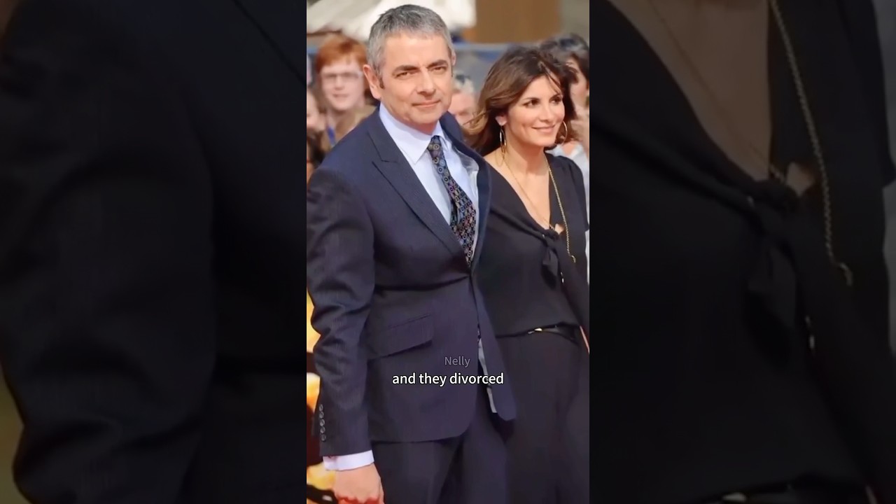 After his divorce,Rowan Atkinson married a wife nearly 30years younder #mrbean #shorts #marriage