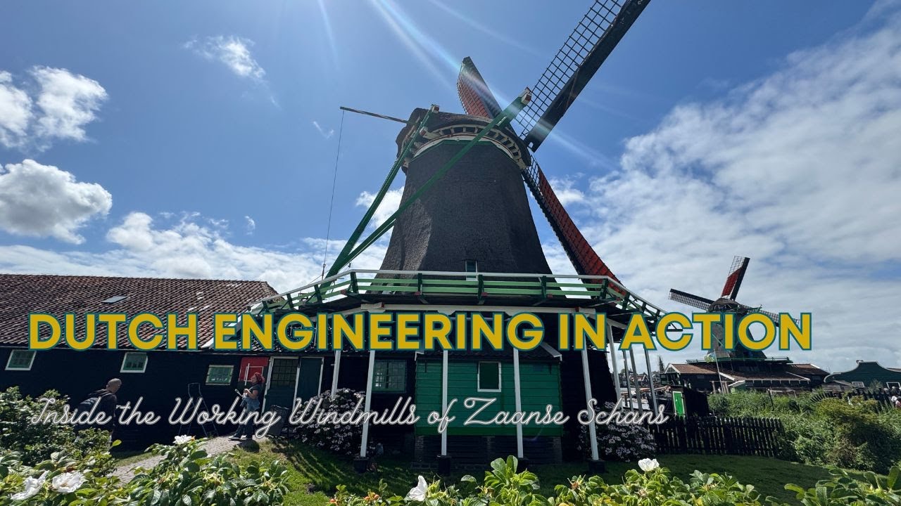 Wind, Wood & Wonder: The Working Windmills of Zaanse Schans