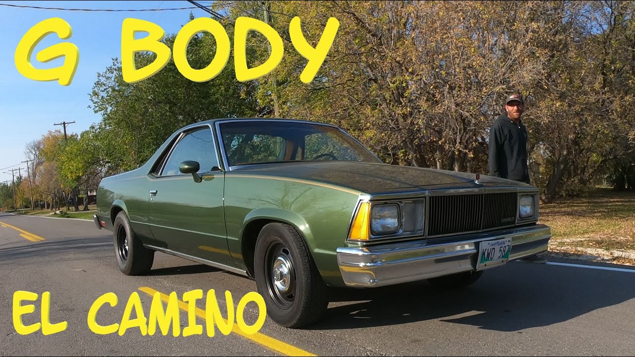 1980 El Camino G Body New Purchase, Harley Trade. 4 Speed, Low Mileage.