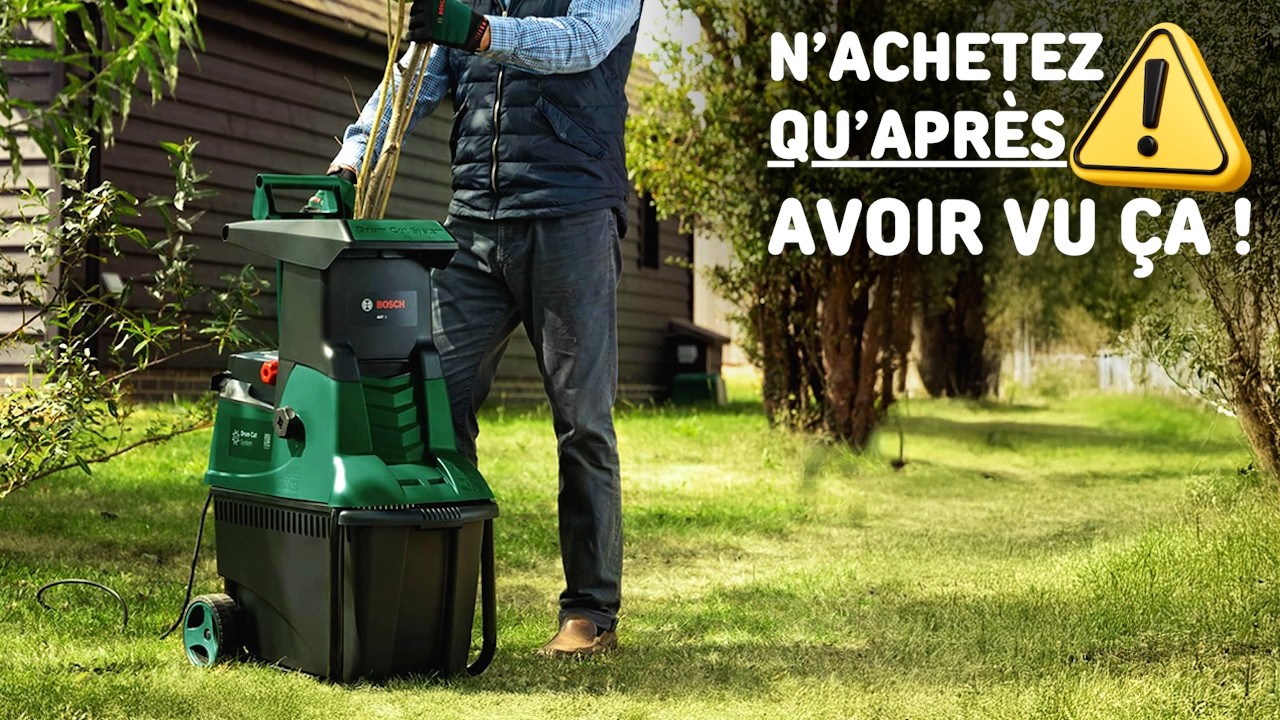 Bosch AXT 22 D : Ce Broyeur de Végétaux Silencieux Répond-il aux Attentes ? | Avis 2026