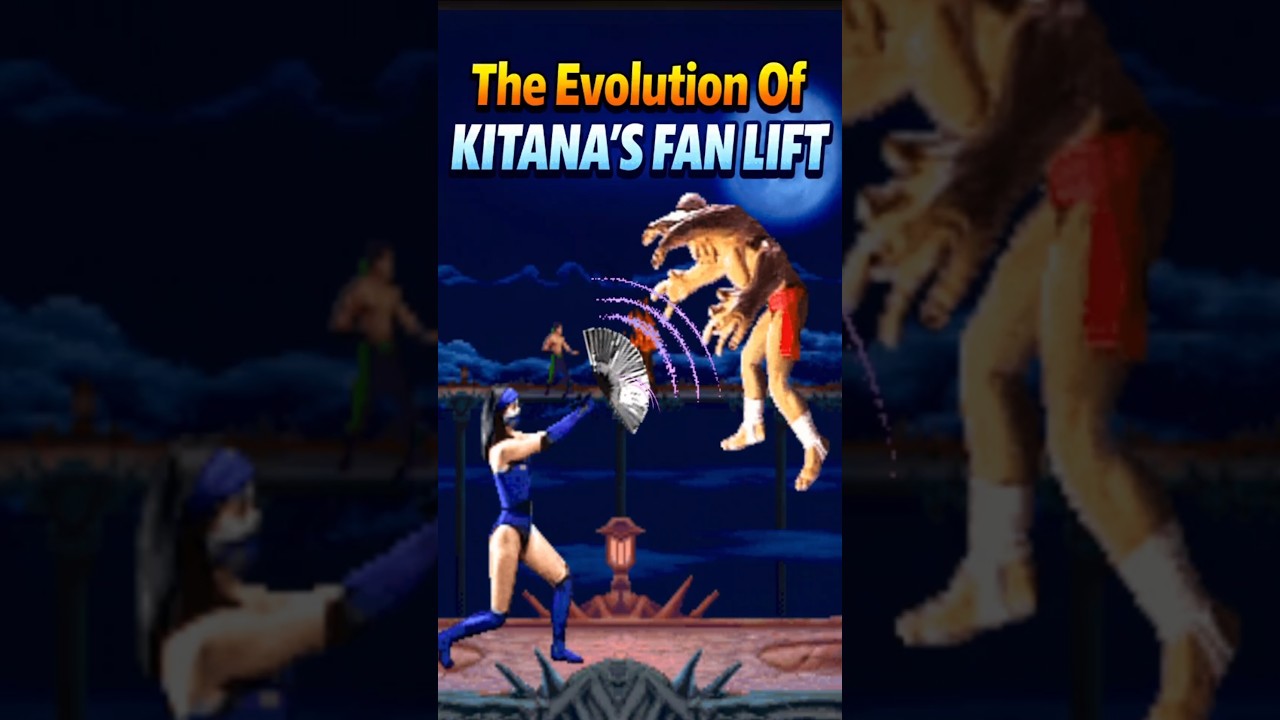 The Evolution of Kitana's Fan Lift In Mortal Kombat Games 