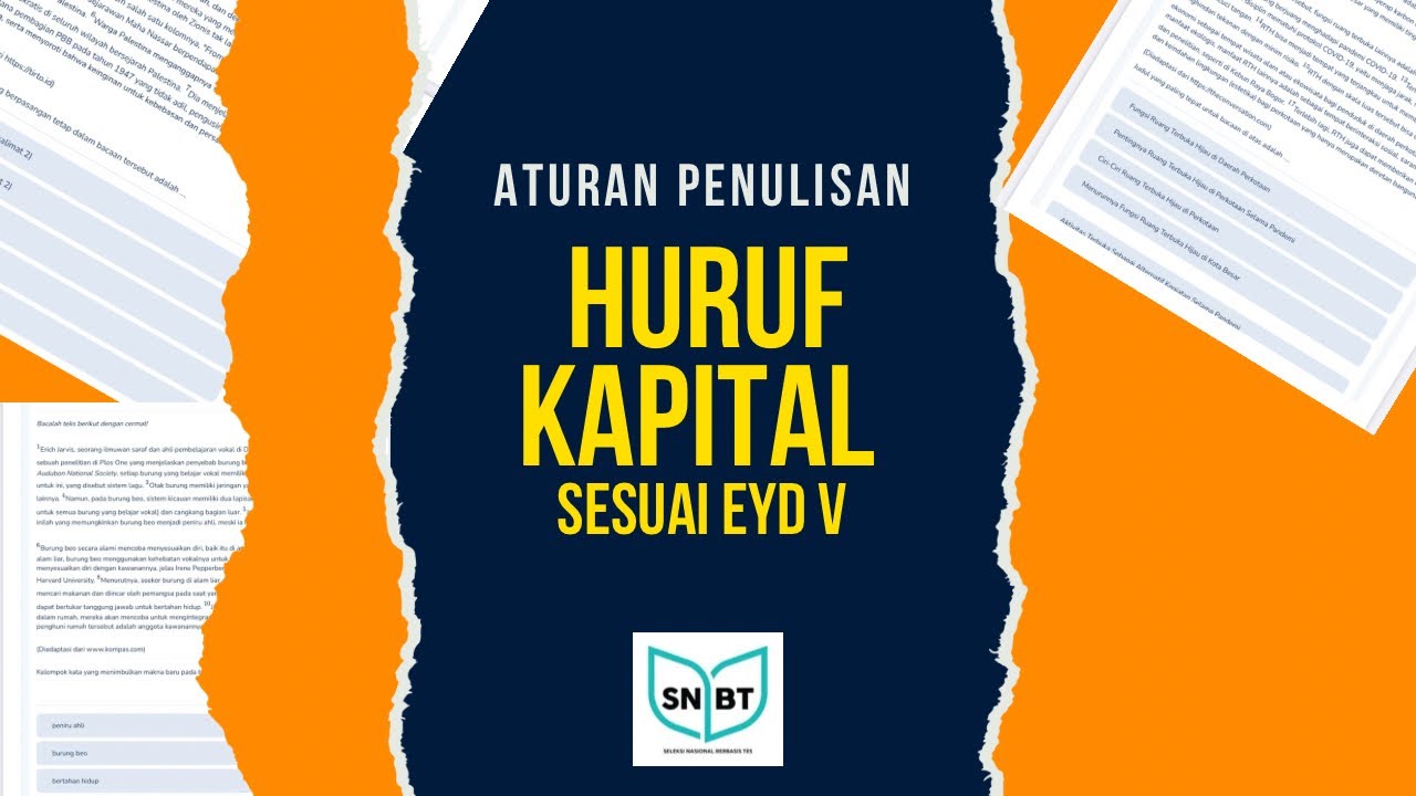 Kaidah Kapital - SNBT 2024