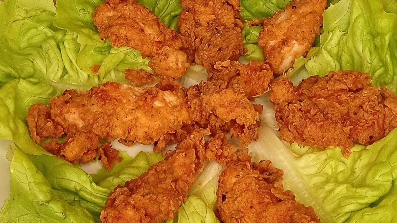 صدر دجاج مقرمش بطريقة سهلة وبدون بيض النتيجة مفاجئة🍗😋😋#صدر الدجاج#الدجاج مقرمش#الدجاج بدون بيض