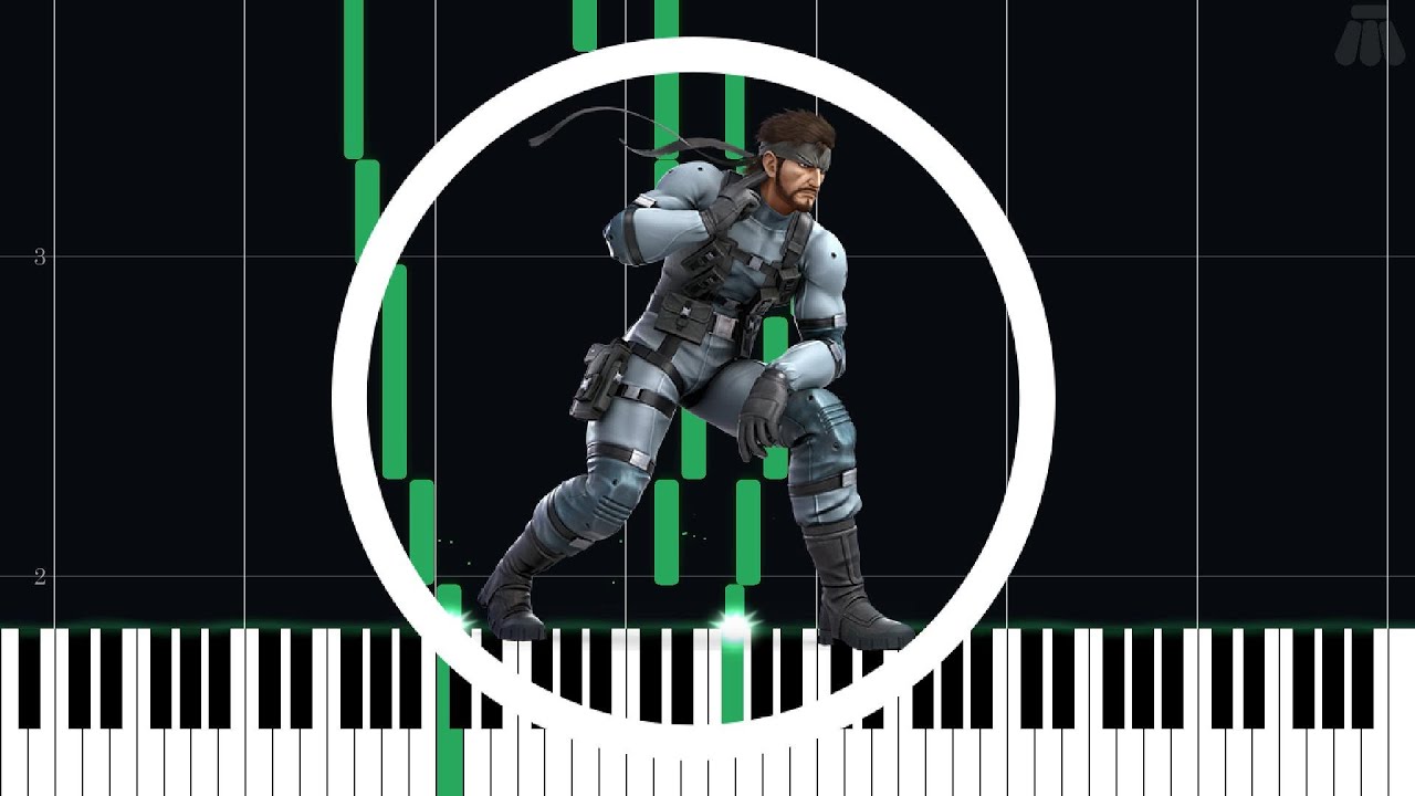 Zanzibarland National Anthem - Metal Gear 2: Solid Snake - Easy Piano Tutorial