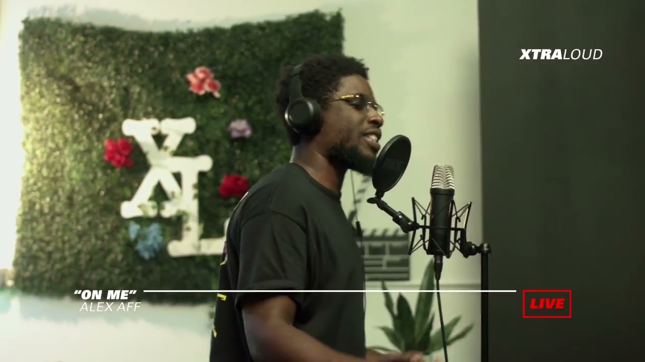 Alex Aff - On Me (Live Studio Performance) | @wextraloud 