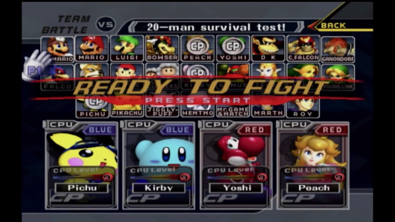 Super Smash Bros. Melee - Friendly Lightweights vs Regal Friends