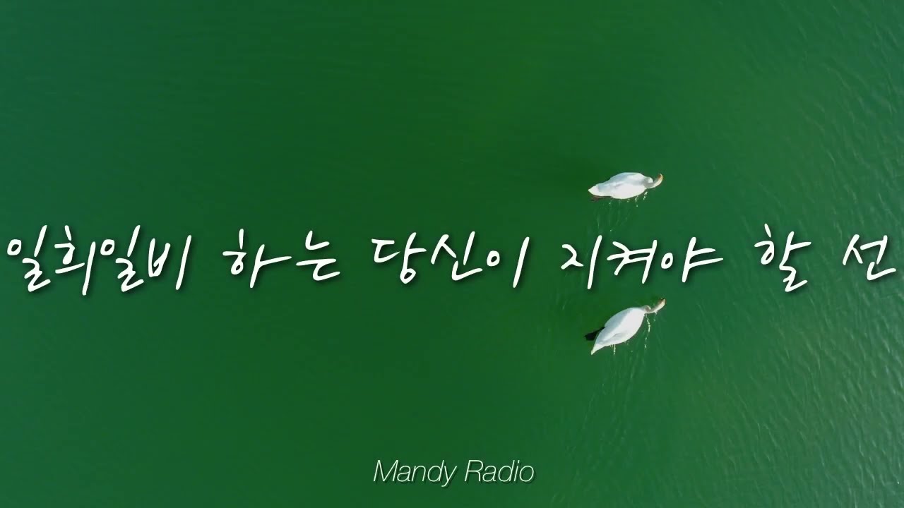 일희일비 하는 당신에게, 사회생활 인간관계 조언, 듣는 에세이, 잠들기전 감성 라디오 / ASMR [맨디라디오] [일상]