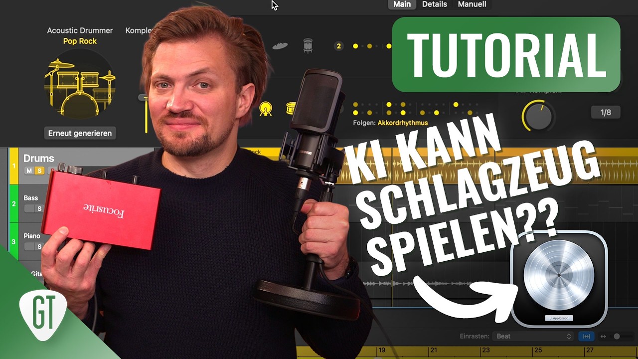Logic Pro X Starthilfe Teil 2  | Musik aufnehmen und produzieren