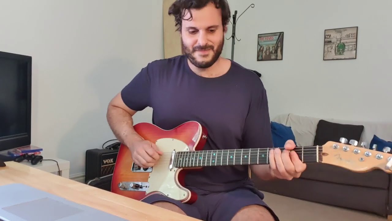 PLAY ALONG - Blur 'Charmless Man' GUITAR COVER