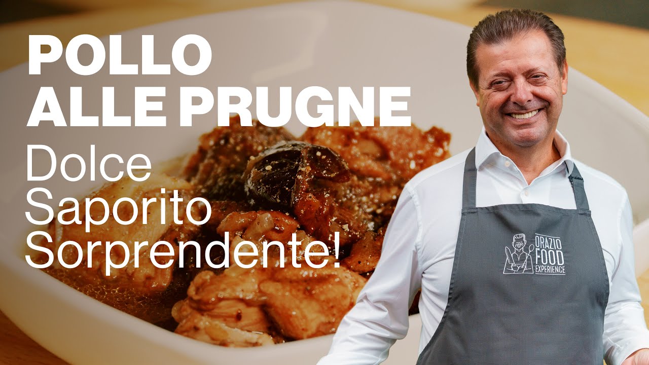 UN SECONDO PIATTO CHE SORPRENDE: Spezzatino di pollo alle prugne! 😋🔥