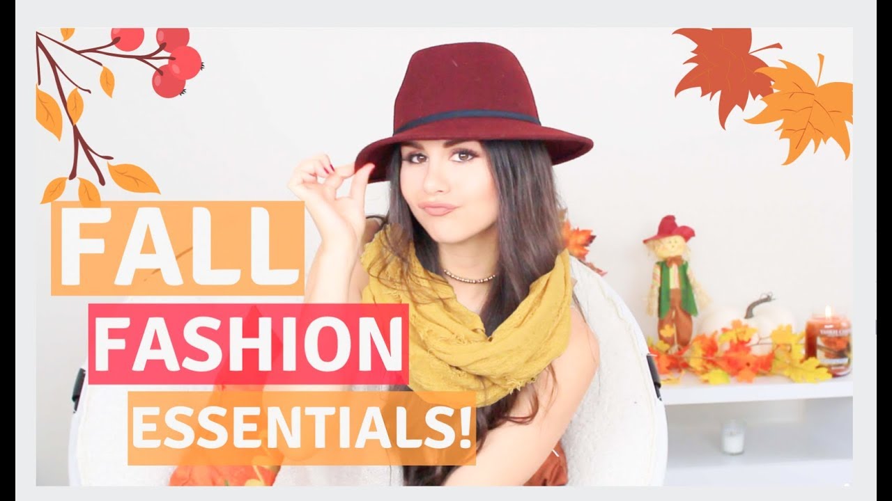 FALL FASHION ESSENTIALS 2018! MUST-HAVE FALL STAPLE PIECES | ASHLEY GAITA