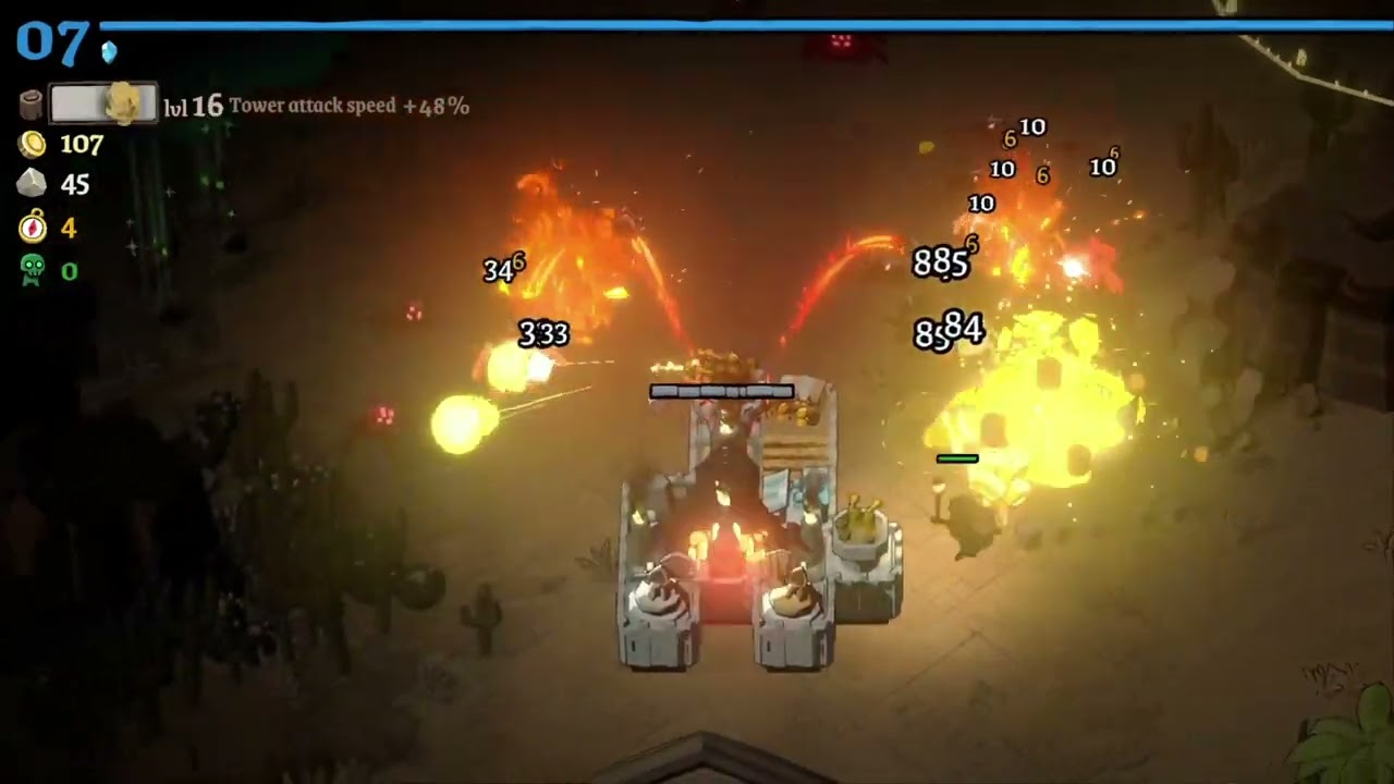 Got my first lost on the 4th map. Boss enemy wasn't what I expected.