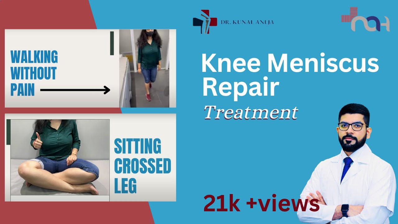PATIENT JOURNEY | KNEE MENISCUS REPAIR TREATMENT | IN DELHI | BY DR. KUNAL ANEJA