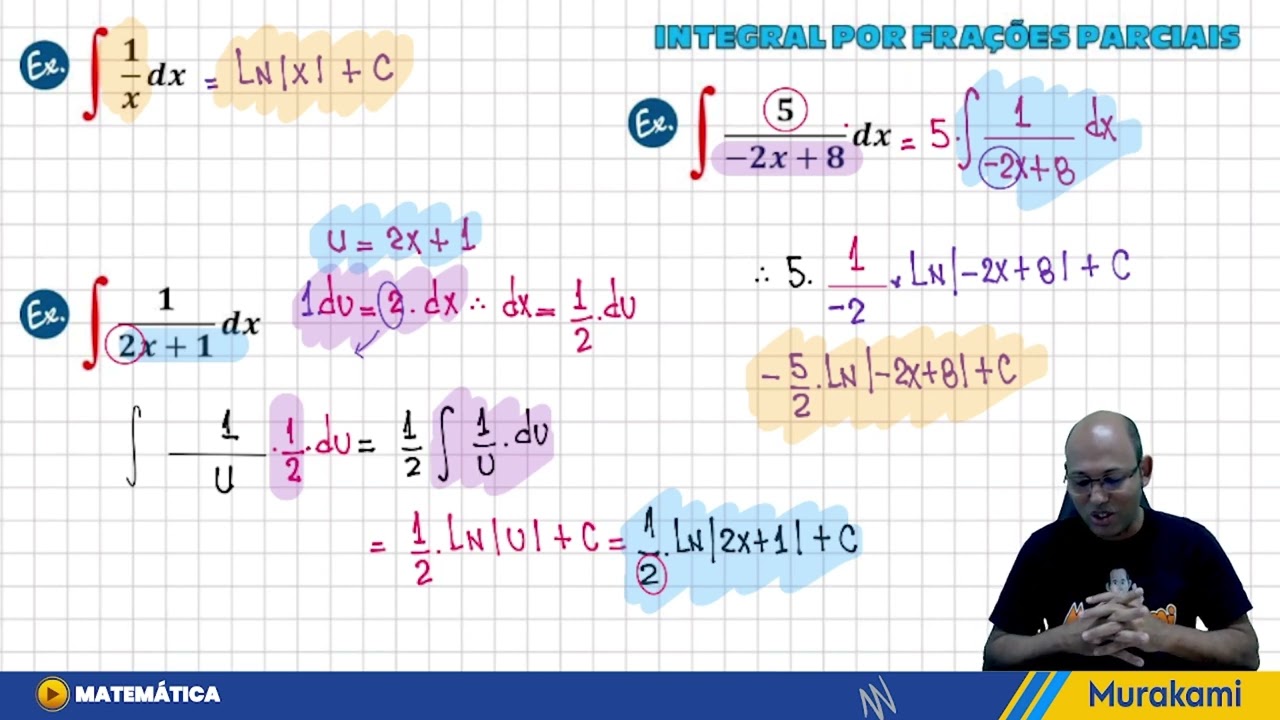 INTEGRAL POR FRAÇÕES PARCIAIS ✅
