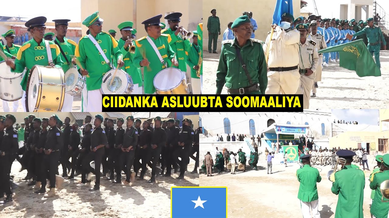 Dabaal dega Aasaaska Ciidanka Asluubta Soomaaliya oo Muqdisho lagu qabtey.