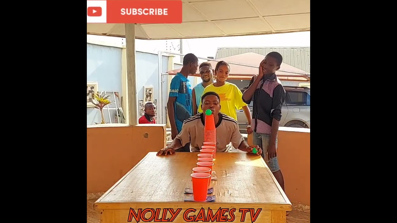Задуй мяч до последней чашки 🏆Испытание