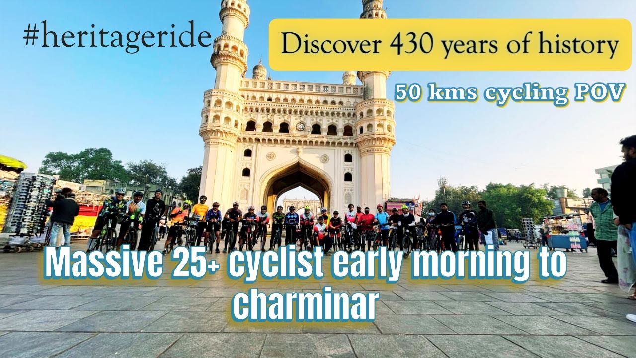 Раскрыта история чарминара | Проехал на велосипеде 50 км до Чарминара в 5 утра 🚴‍♂️ | Поездка на ...