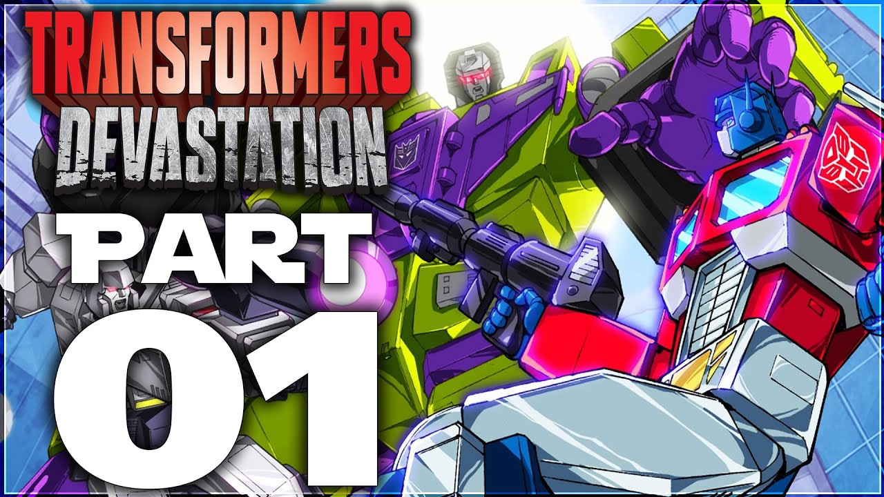 Transformers Devastation Walkthrough Part 1 | Boss: Devastator | No Commentary Gameplay Playthrough