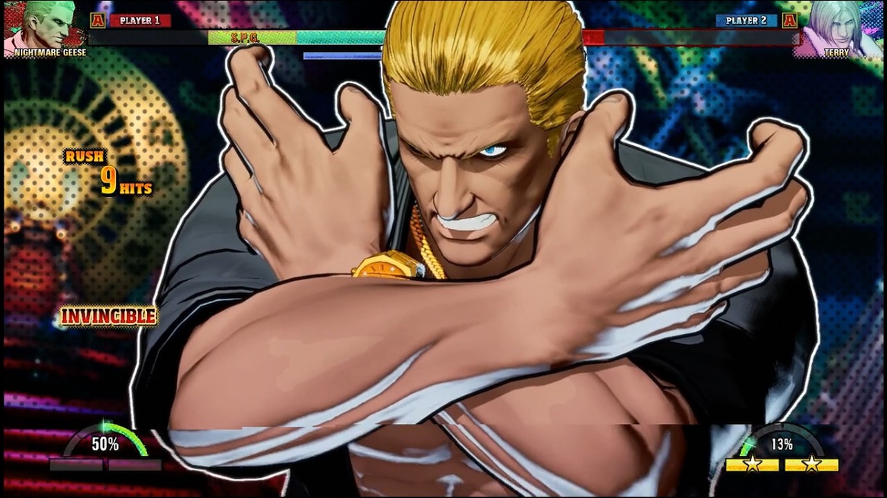 Fatal Fury COTW Online Match Nightmare Geese (Me) vs Platinum Terry player