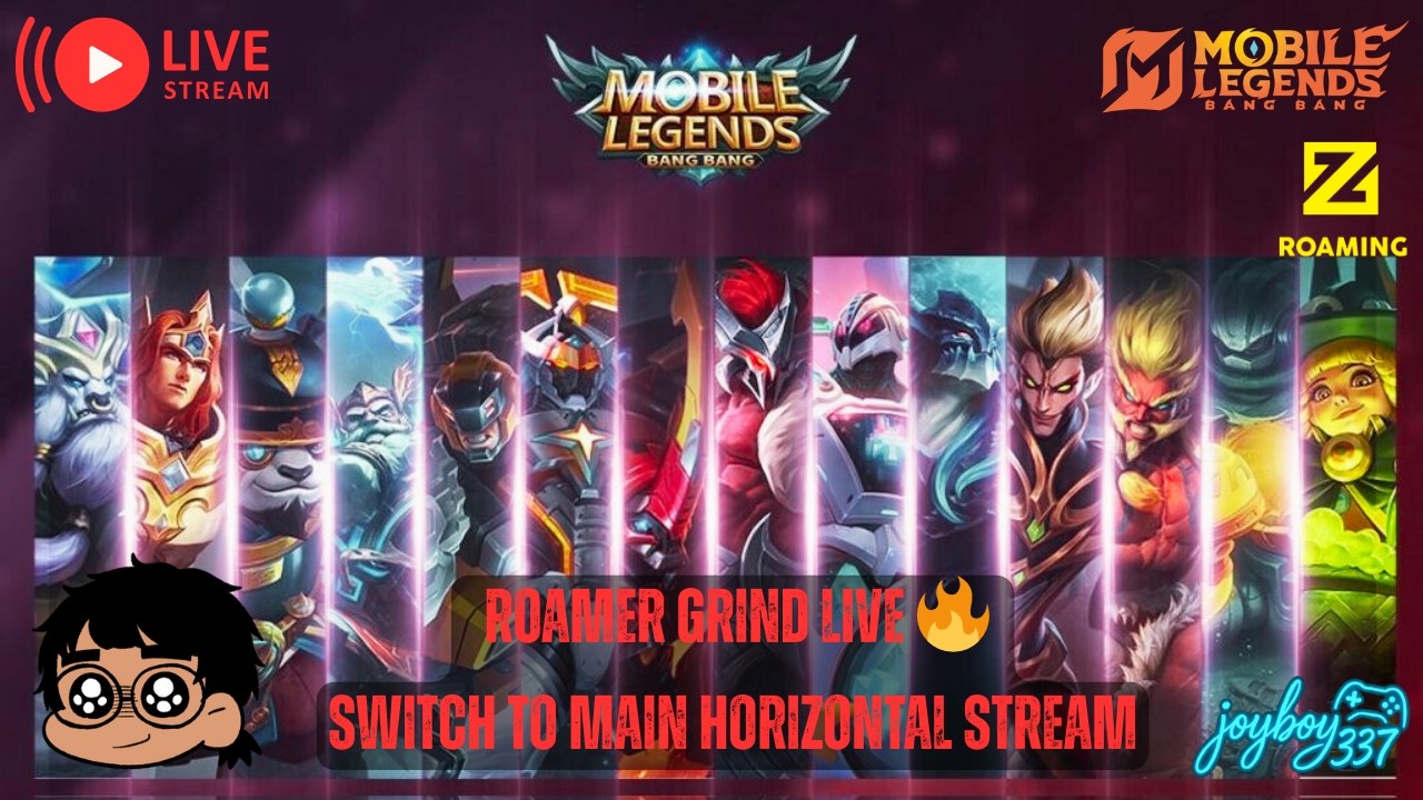 Roamer Grind LIVE 🔥 MLBB