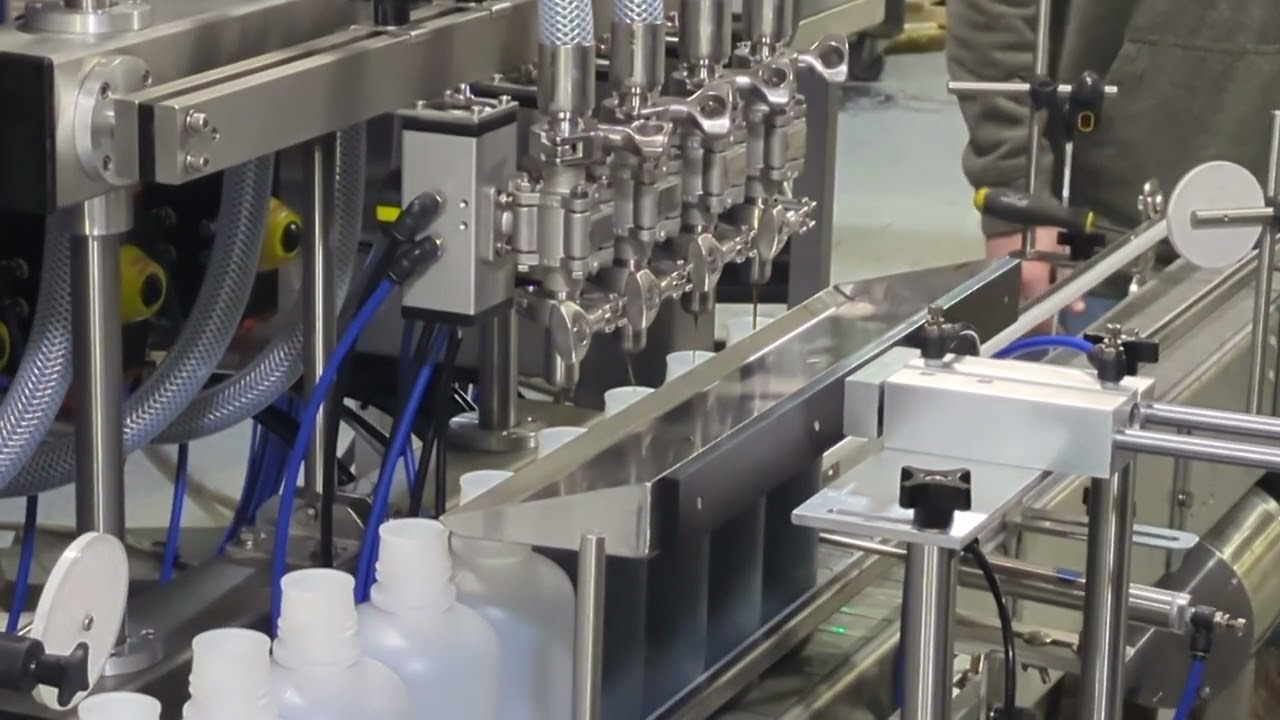 Automatic Piston Filling Machine for Extracts