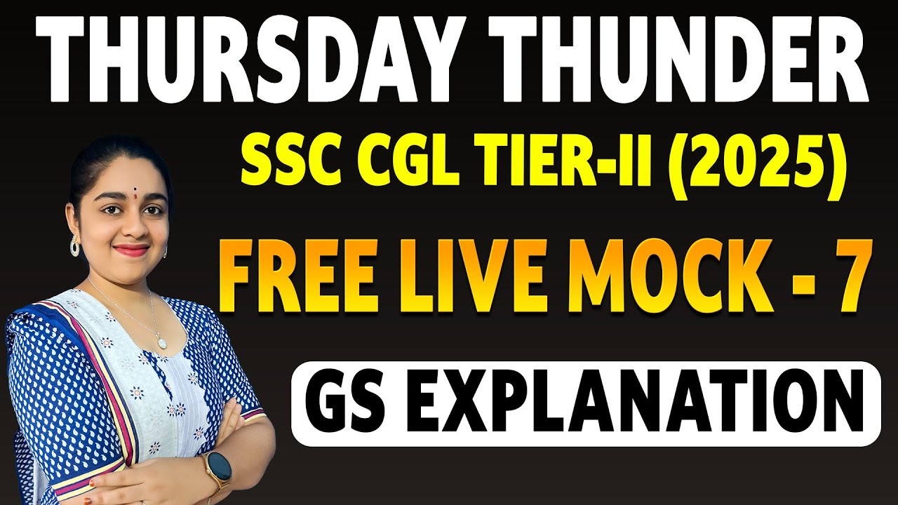 ALL INDIA TIER-II LIVE MOCK-7 GS EXPLANATION BY TANUJA MADAM || EVEREST COACHING POINT