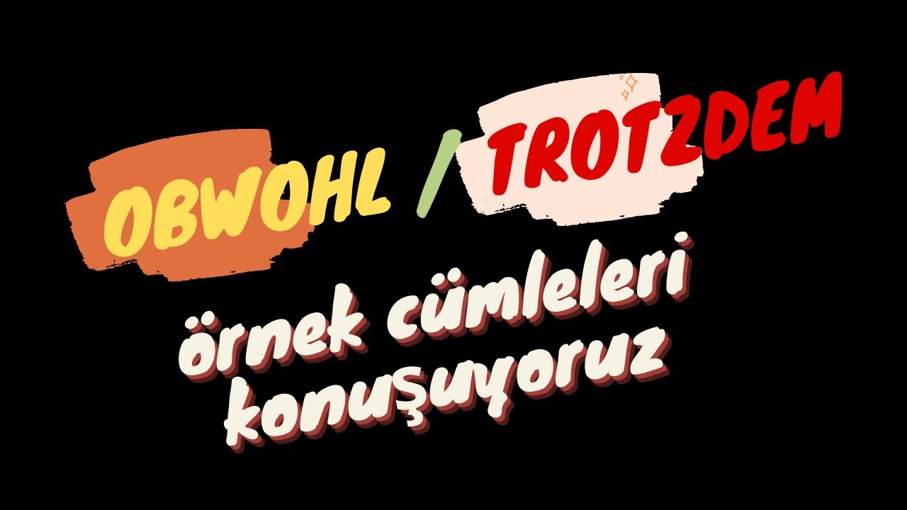ALMANCA KONUŞMA DERSİ - 4 | Almanca Öğren | Deutsch Cafe