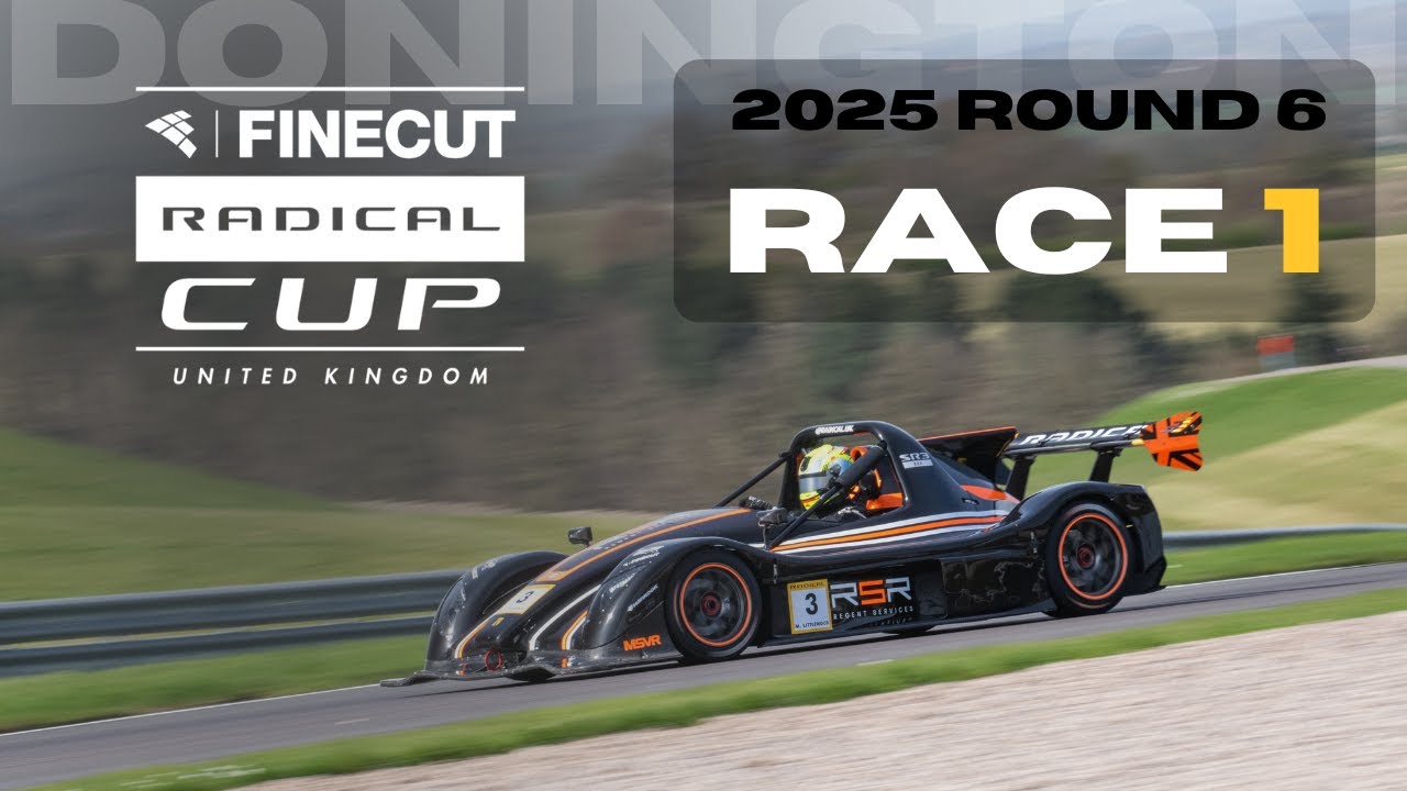 Finecut Radical Cup UK 2025 Round 6 : Donington Park // Race 1