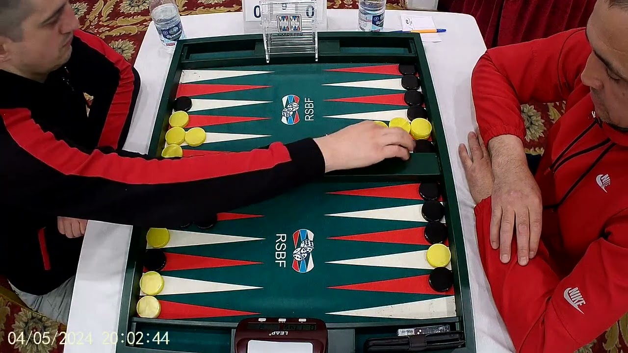 Длинные нарды. И.Ульданов - А.Харлампьев. Казань 2024