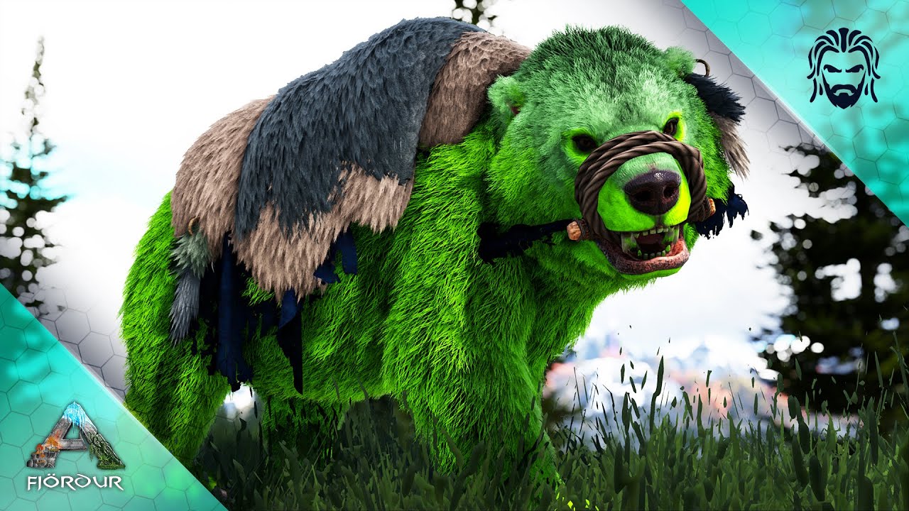 I Created The Most Beautiful Mutated Direbears! - ARK Fjordur [E19]