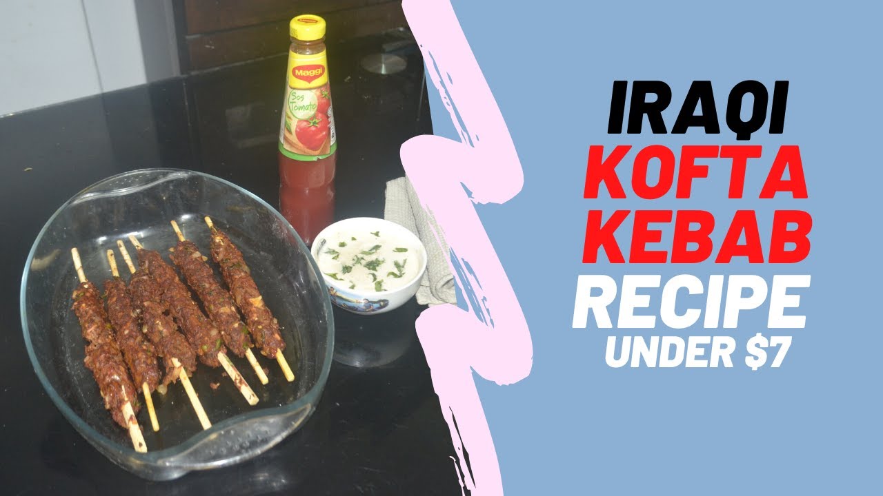 Tasty Iraqi Kofta Kebab recipe under $7 | Moon's Budget Kitchen