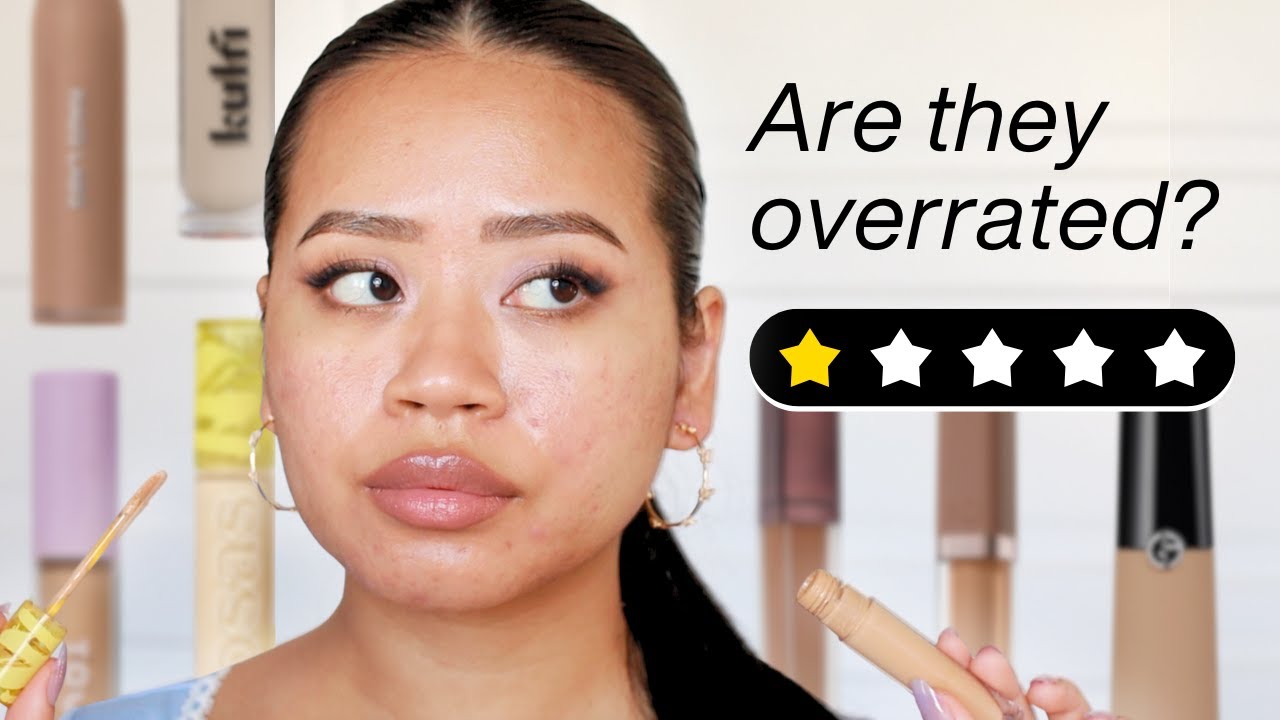 Trying “viral” concealers on TikTok 
