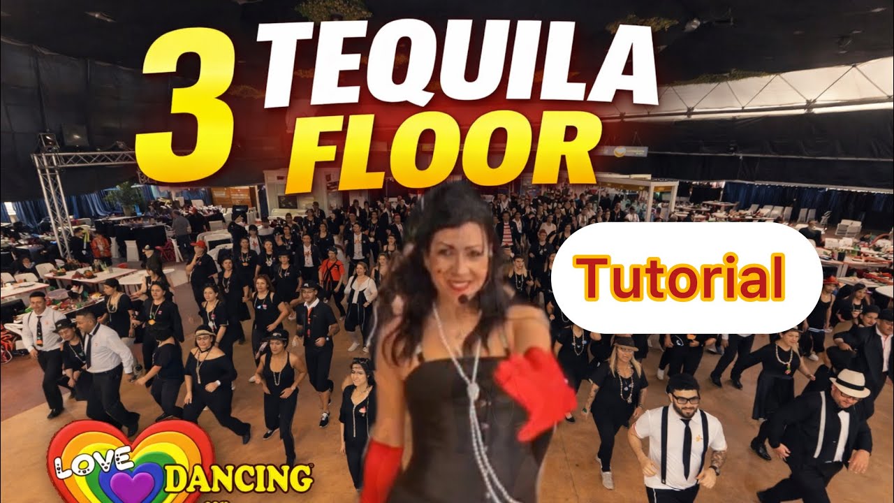 3 Tequila Floor TUTORIAL coreografia Petronela Calciu / balli di gruppo 2026/ lina dance 